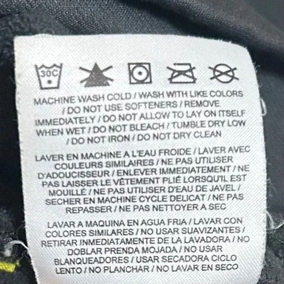 Nike Women's Hoodie M Gray Yellow Therma-FIT Volt Pullover Running Training Neon - Picture 5 of 11